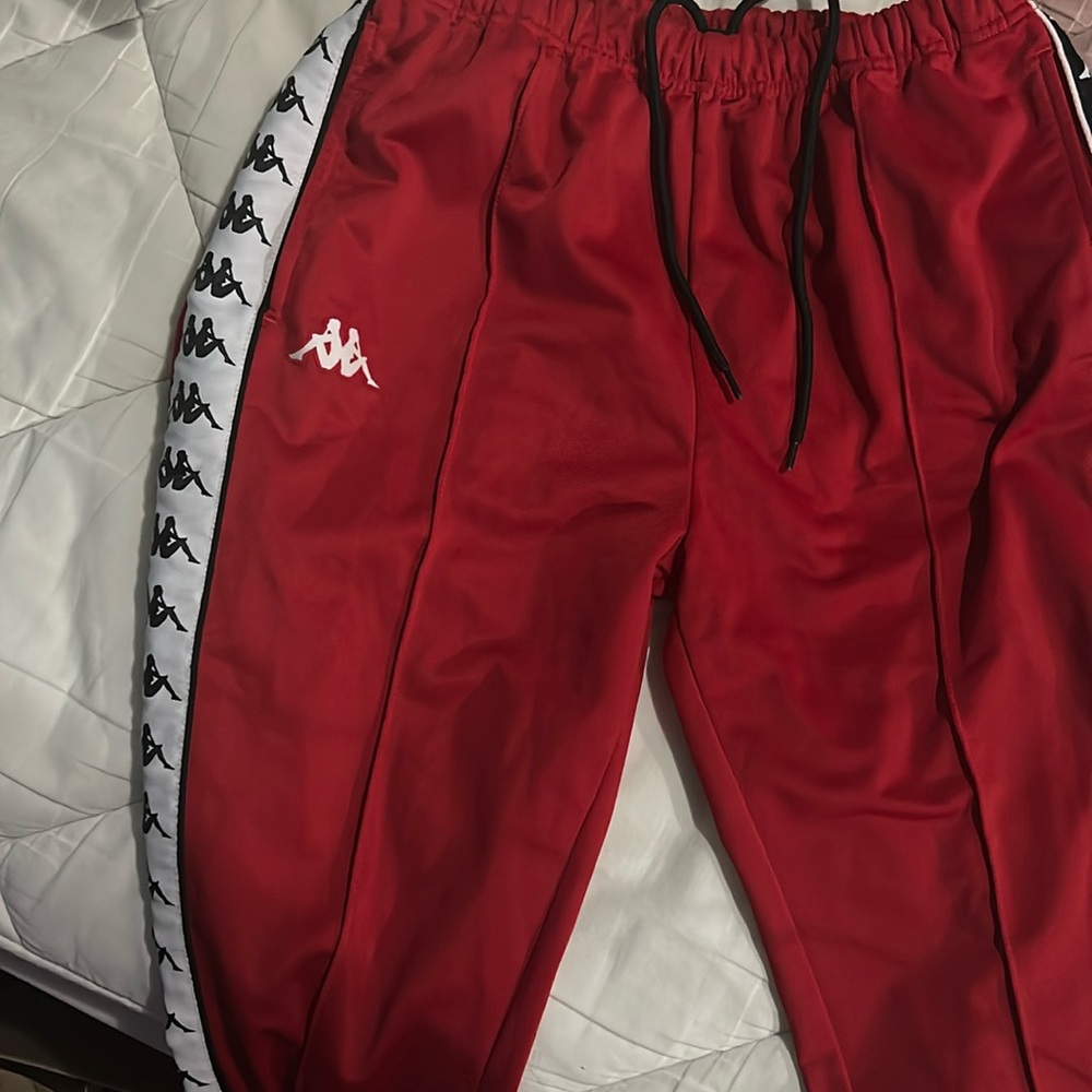 Red Kappa Sweatpants